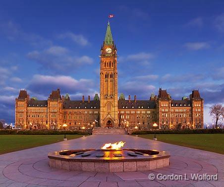 Parliament At Dawn_09872-5.jpg - Photographed on Parliament Hill in Ottawa, Ontario - the capital of Canada.